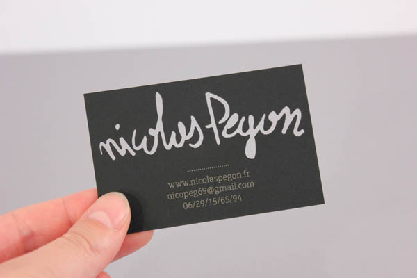 carte de visite decoupe laser