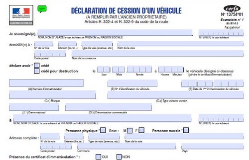 Ne Pas Oublier 5 Choses A Savoir Pour Faire Le Certificat De Cession De Vehicule Topcinq Fr