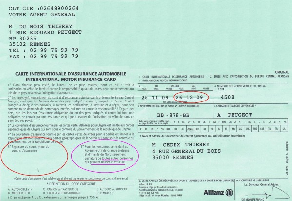 Couverture: 5 choses à savoir sur le certificat d'assurance automobile ...
